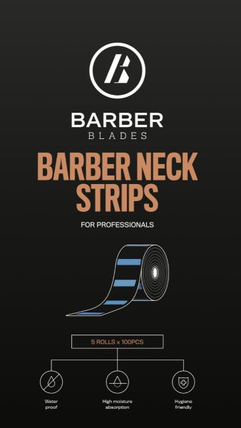 Barber Blades Bundle - Cape / NeckStrips / Holder