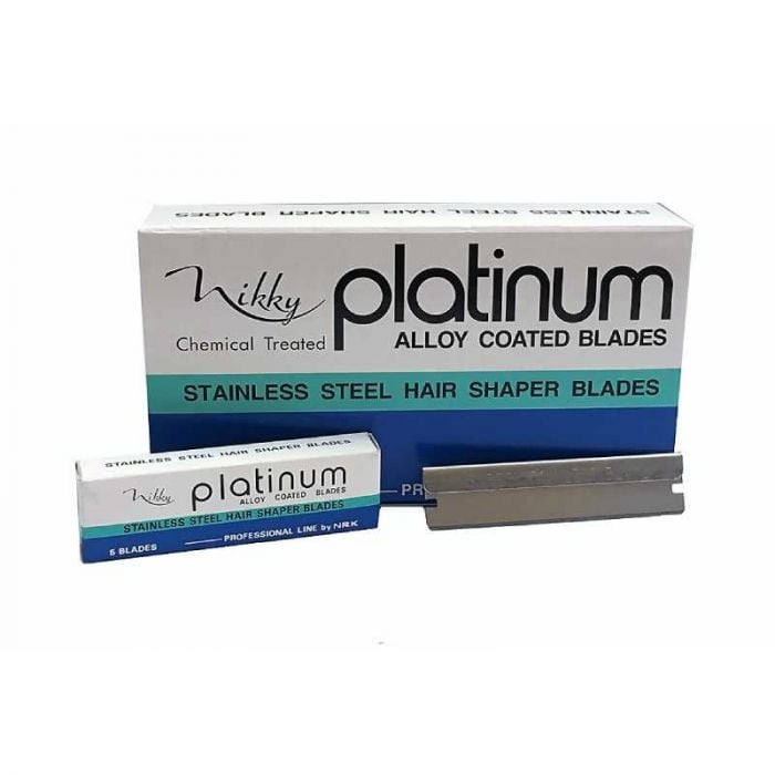 Nikky Platinum Razor Blades (Pack Of 5)
