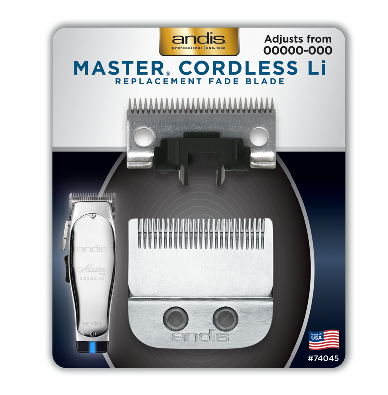 Andis Master Cordless Li Replacement Fade Blade (Carbon Steel)