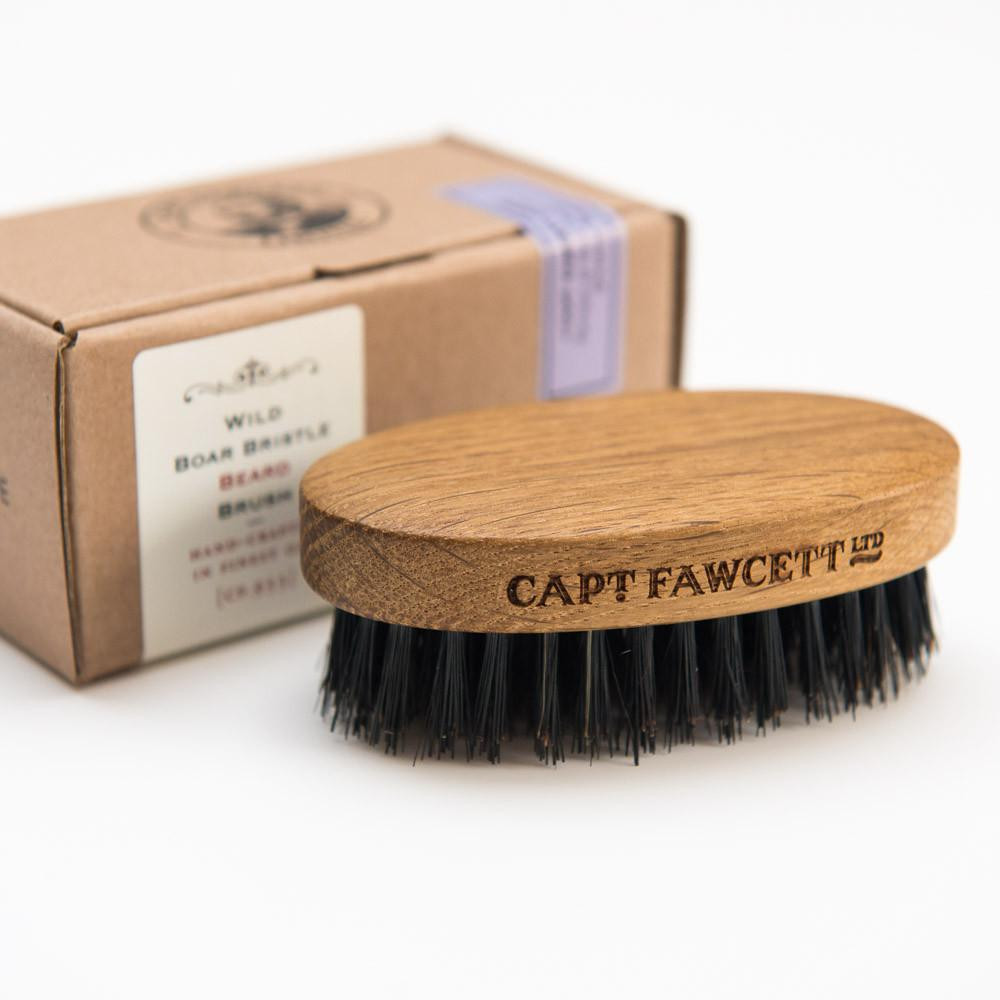 Captain Fawcett Wild Boar Bristle Beard Brush