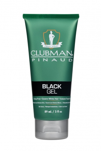 Clubman Pinaud Temporary Colour Gel Black - 89ml