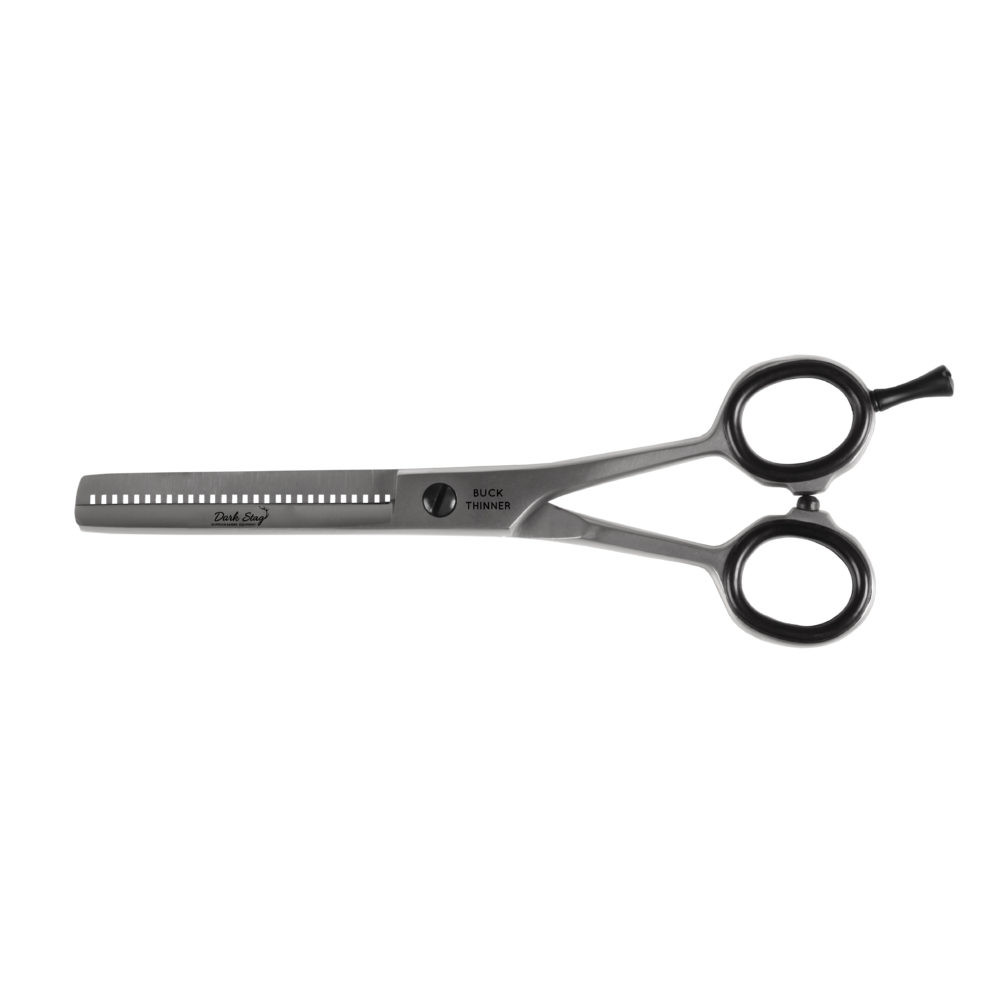 Dark Stag Buck Barber Thinning Scissor - 5.5"
