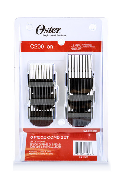 Oster C200 6 Piece Comb Attachment Set