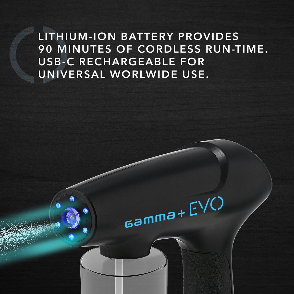 Gamma+ Evo Nano Mister Spray System - Black