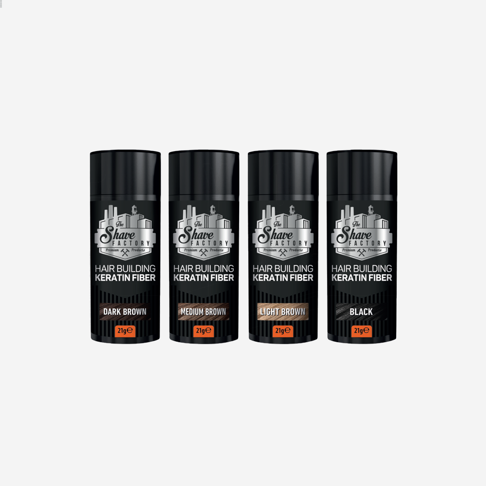 The Shave Factory Hair Building Keratin Fiber - 21g